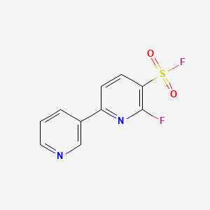 2-Fluoro-6-(pyridin-3-yl)pyridine-3-sulfonyl fluoride