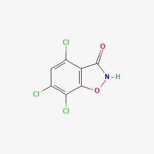 4,6,7-Trichloro-1,2-benzoxazol-3-ol