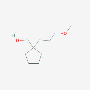 [1-(3-Methoxypropyl)cyclopentyl]methanol