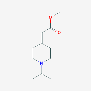 Methyl 2-[1-(propan-2-YL)piperidin-4-ylidene]acetate