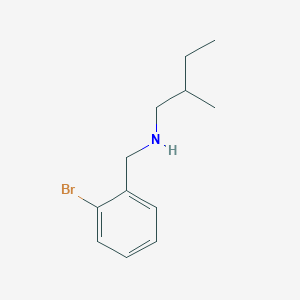 [(2-Bromophenyl)methyl](2-methylbutyl)amine