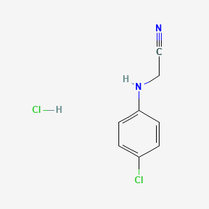 2-[(4-Chlorophenyl)amino]acetonitrile hydrochloride