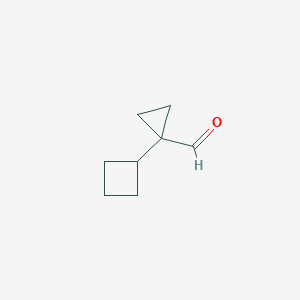 1-Cyclobutylcyclopropane-1-carbaldehyde