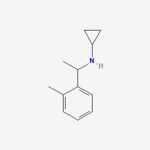 N-[1-(2-Methylphenyl)ethyl]cyclopropanamine