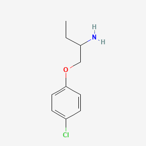 1-(4-Chlorophenoxy)butan-2-amine