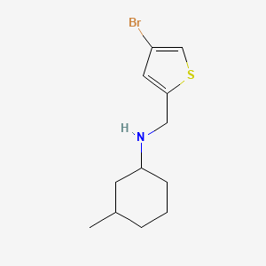 N-[(4-bromothiophen-2-yl)methyl]-3-methylcyclohexan-1-amine