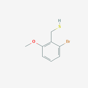 molecular formula C8H9BrOS B13236750 (2-Bromo-6-methoxyphenyl)methanethiol 