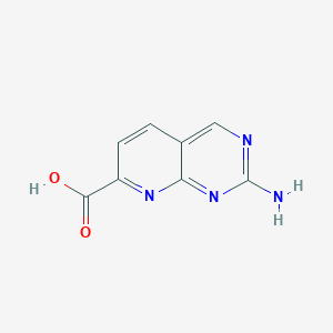 2-Aminopyrido[2,3-d]pyrimidine-7-carboxylic acid