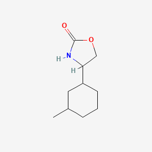 4-(3-Methylcyclohexyl)-1,3-oxazolidin-2-one