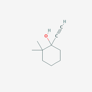 1-Ethynyl-2,2-dimethylcyclohexan-1-ol