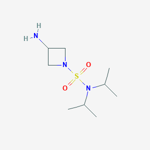 3-Amino-N,N-bis(propan-2-yl)azetidine-1-sulfonamide