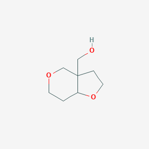 {hexahydro-2H-furo[3,2-c]pyran-3a-yl}methanol