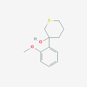 3-(2-Methoxyphenyl)thian-3-ol