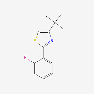 4-tert-Butyl-2-(2-fluorophenyl)-1,3-thiazole