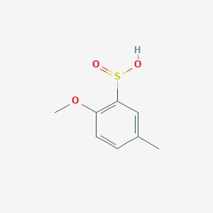 2-Methoxy-5-methylbenzene-1-sulfinic acid