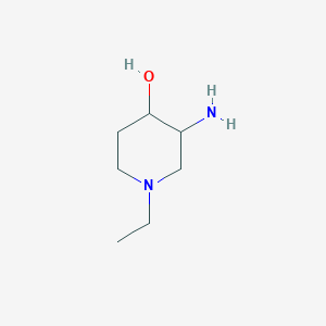 3-Amino-1-ethylpiperidin-4-ol