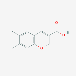 6,7-Dimethyl-2H-chromene-3-carboxylic acid