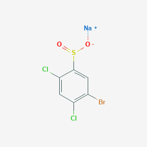 Sodium 5-bromo-2,4-dichlorobenzene-1-sulfinate