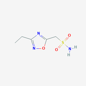 (3-Ethyl-1,2,4-oxadiazol-5-yl)methanesulfonamide