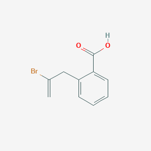 molecular formula C10H9BrO2 B1323728 2-(2-溴-2-丙烯基)苯甲酸 CAS No. 732248-92-9