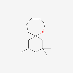 2,2,4-Trimethyl-7-oxaspiro[5.6]dodec-9-ene