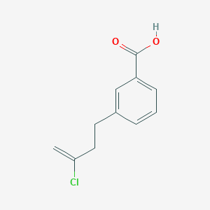 molecular formula C11H11ClO2 B1323731 3-(3-氯-3-丁烯基)苯甲酸 CAS No. 732249-18-2