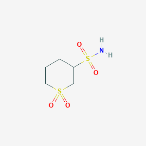 1,1-Dioxo-1lambda6-thiane-3-sulfonamide