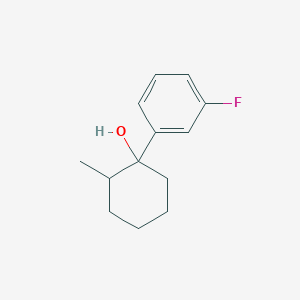 1-(3-Fluorophenyl)-2-methylcyclohexan-1-OL