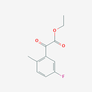 B1323741 Ethyl 5-fluoro-2-methylbenzoylformate CAS No. 732251-76-2