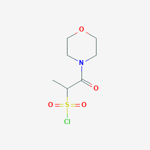 1-(Morpholin-4-yl)-1-oxopropane-2-sulfonyl chloride