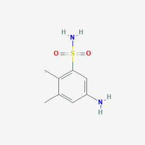 5-Amino-2,3-dimethylbenzene-1-sulfonamide