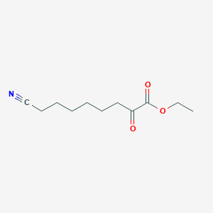 molecular formula C11H17NO3 B1323744 8-氰基-2-氧代辛酸乙酯 CAS No. 890097-93-5