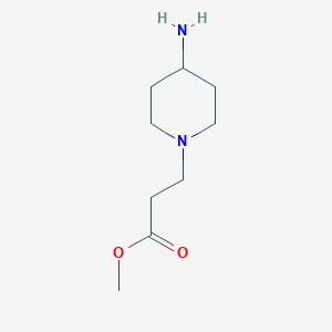 Methyl 3-(4-aminopiperidin-1-yl)propanoate