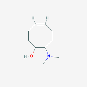 (4Z)-8-(Dimethylamino)cyclooct-4-en-1-ol