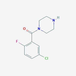 1-(5-Chloro-2-fluorobenzoyl)piperazine