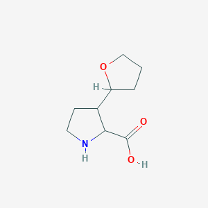 3-(Oxolan-2-yl)pyrrolidine-2-carboxylic acid