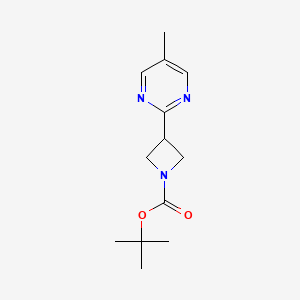 Tert-butyl 3-(5-methylpyrimidin-2-yl)azetidine-1-carboxylate