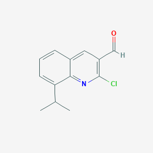 2-Chloro-8-isopropyl-quinoline-3-carbaldehyde