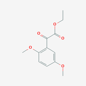 molecular formula C12H14O5 B1323763 乙酸乙酯-2,5-二甲氧基苯甲酰甲酸酯 CAS No. 911047-42-2