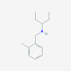 [(2-Methylphenyl)methyl](pentan-3-YL)amine