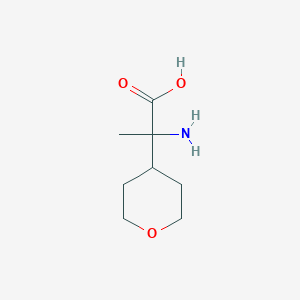 2-Amino-2-(oxan-4-yl)propanoic acid