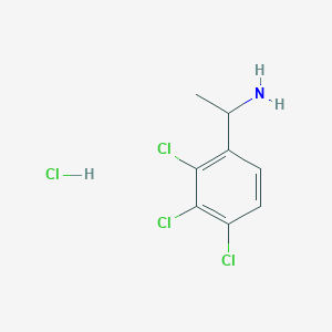 1-(2,3,4-Trichlorophenyl)ethan-1-amine hydrochloride