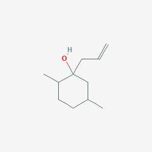 2,5-Dimethyl-1-(prop-2-en-1-yl)cyclohexan-1-ol