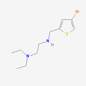 [(4-Bromothiophen-2-yl)methyl][2-(diethylamino)ethyl]amine