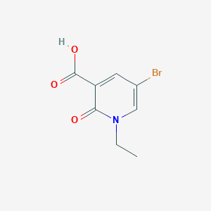 5-Bromo-1-ethyl-2-oxo-1,2-dihydropyridine-3-carboxylic acid