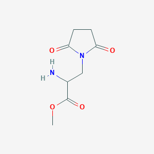 Methyl 2-amino-3-(2,5-dioxopyrrolidin-1-yl)propanoate