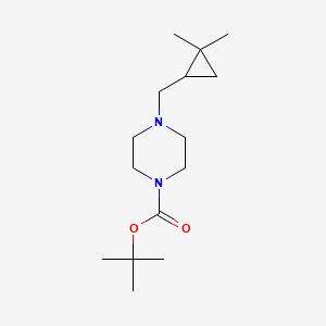 tert-Butyl 4-[(2,2-dimethylcyclopropyl)methyl]piperazine-1-carboxylate