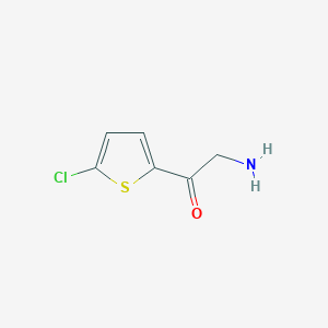 2-Amino-1-(5-chlorothiophen-2-yl)ethan-1-one