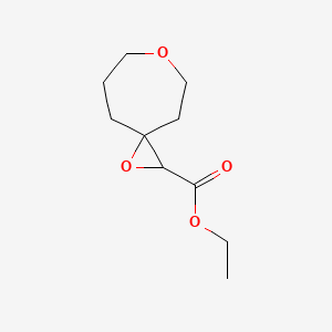 Ethyl 1,6-dioxaspiro[2.6]nonane-2-carboxylate