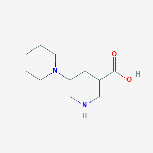 5-(Piperidin-1-yl)piperidine-3-carboxylic acid